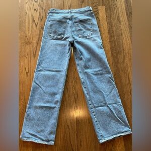 Agolde Harper Straight Jean in Fix Wash, size 28, Never Worn